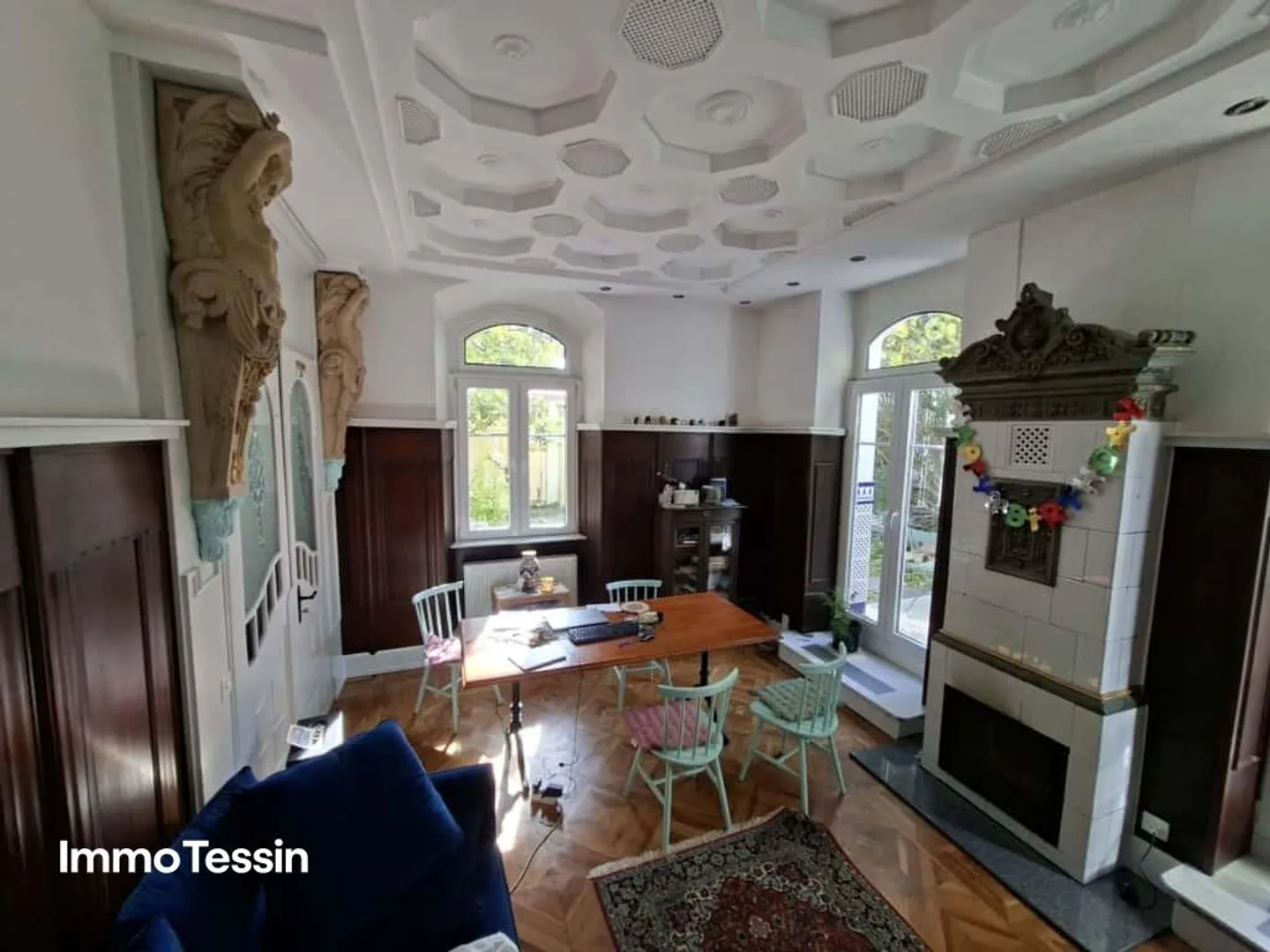 PROPRIÉTÉ LOCATIVE : Élégante villa Art Nouveau rénovée avec 6 appartements ... - Photo 8 sur 13