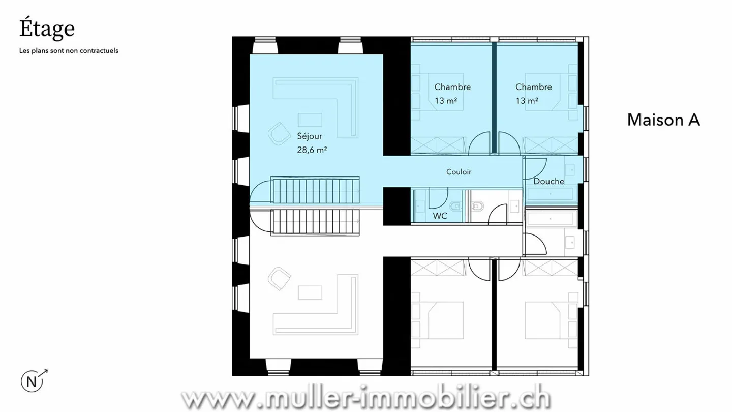 «Doppelhaushälfte am Fuße des Tour de Gourze» - Foto 8 von 13