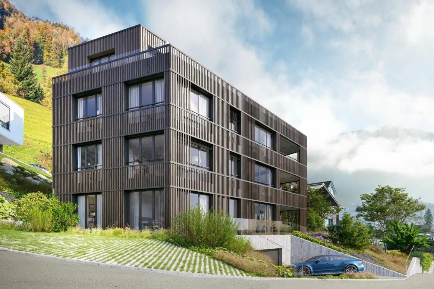 Vivere spazioso su un livello - 5,5 stanze nel nuovo edificio AMARE - Foto 1 di 4