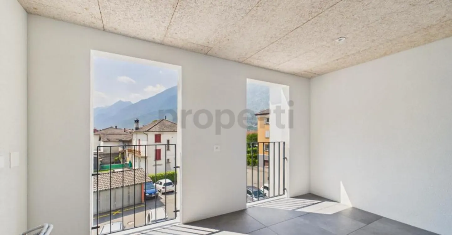 Moderno appartamento di 2,5 locali con posto auto e stazione di ricarica, Biasca - Foto 5 di 11