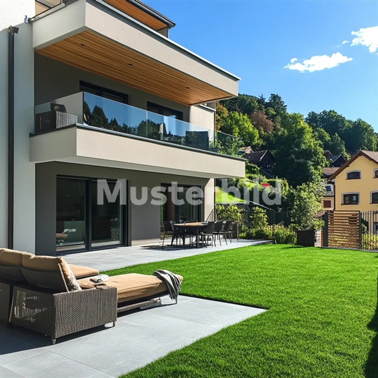 Proprietà di scambio Appartamento moderno di 4,5 stanze a Bassersdorf con 114 m² di superficie abitabile - Foto 1 di 7