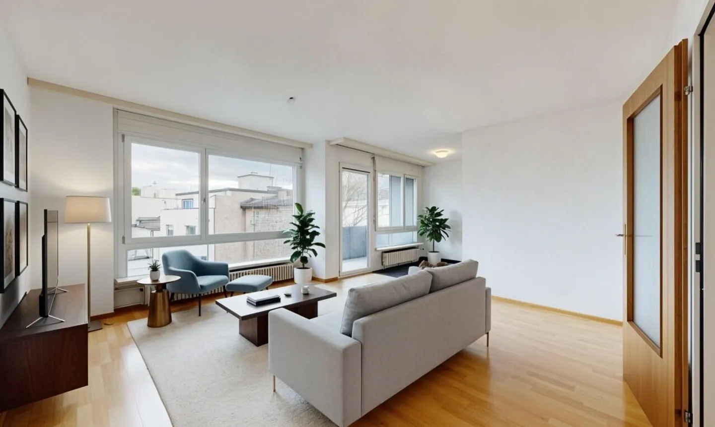 Appartamento 4.5 locali con balcone e garage sotterraneo a Kleinbasel - Foto 3 di 11