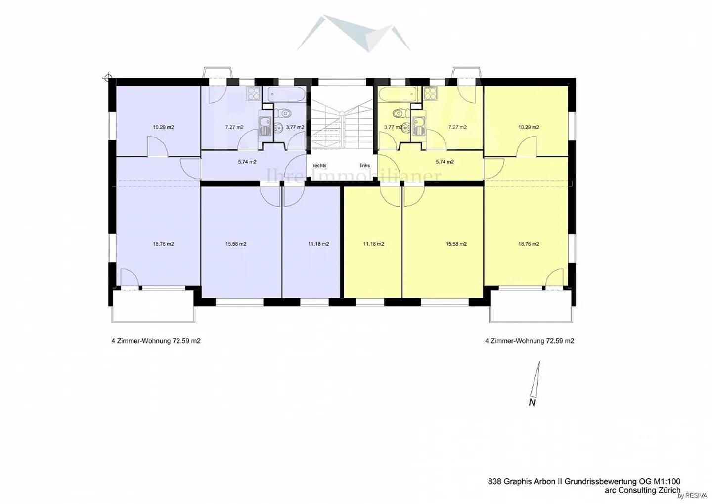 Appartement 4 pièces au centre d'Arbon - Photo 18 sur 18