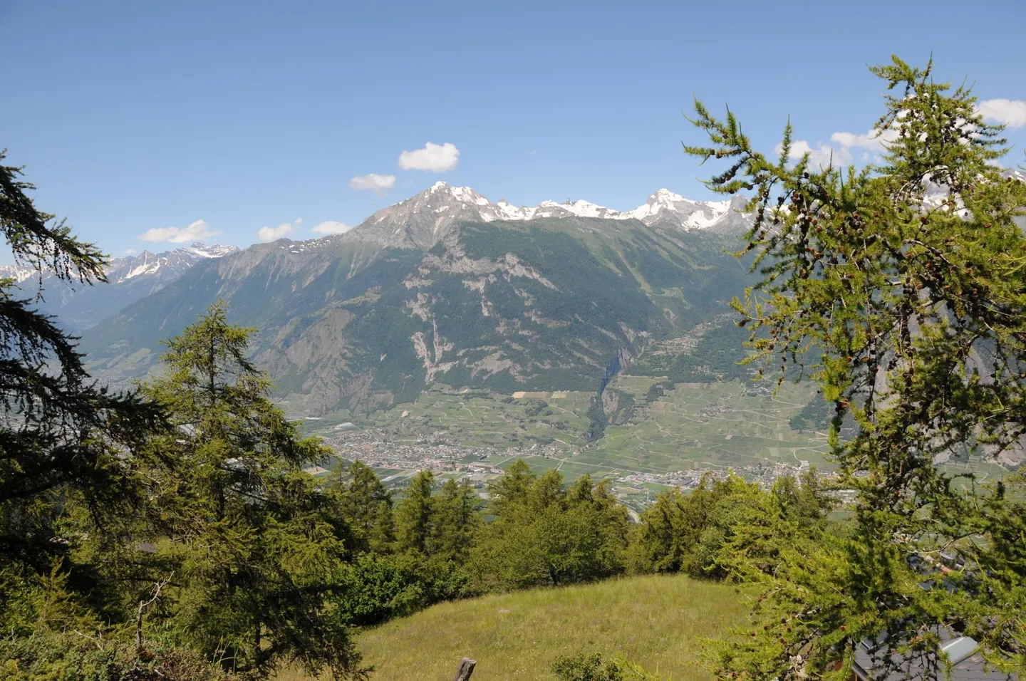 Terreno edificabile Isérables (5 minuti da Haute-Nendaz) - Vista panoramica - - Foto 4 di 5