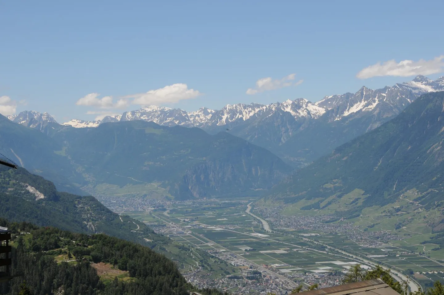 Terreno edificabile Isérables (5 minuti da Haute-Nendaz) - Vista panoramica - - Foto 5 di 5