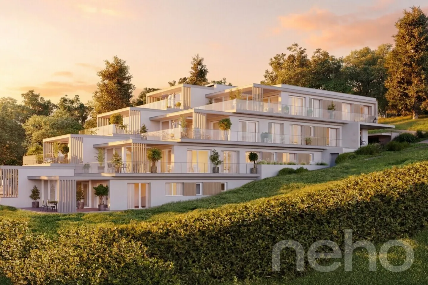 Magnifique appartement de luxe 4.5 pièces avec terrasse spacieuse et ambiance - Photo 8 sur 9