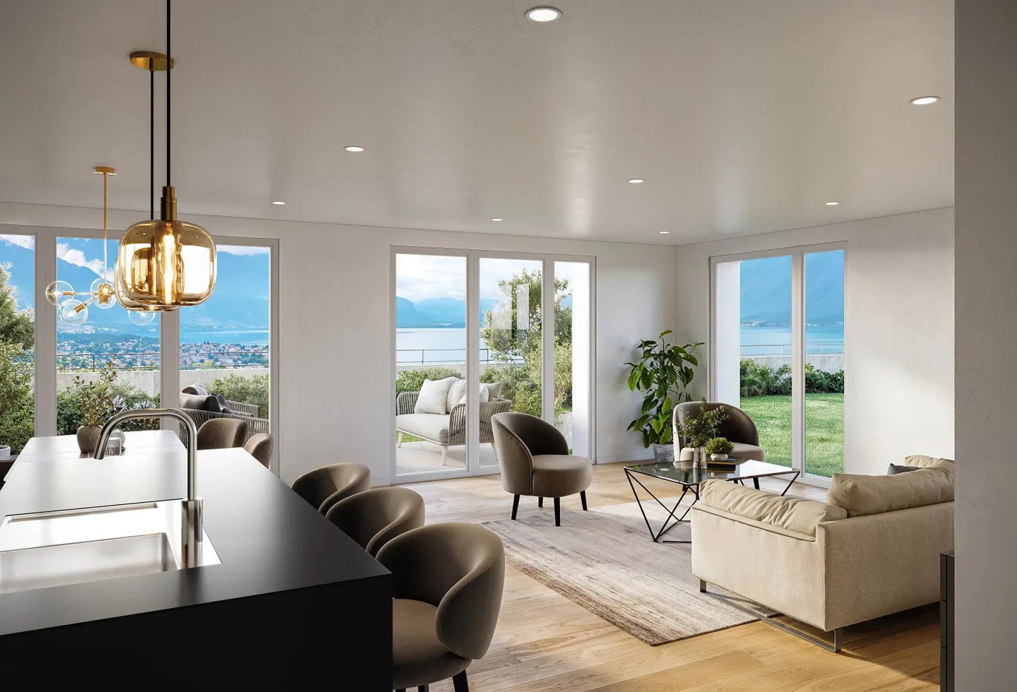 Appartement Élégant à Chardonne - Photo 3 sur 4