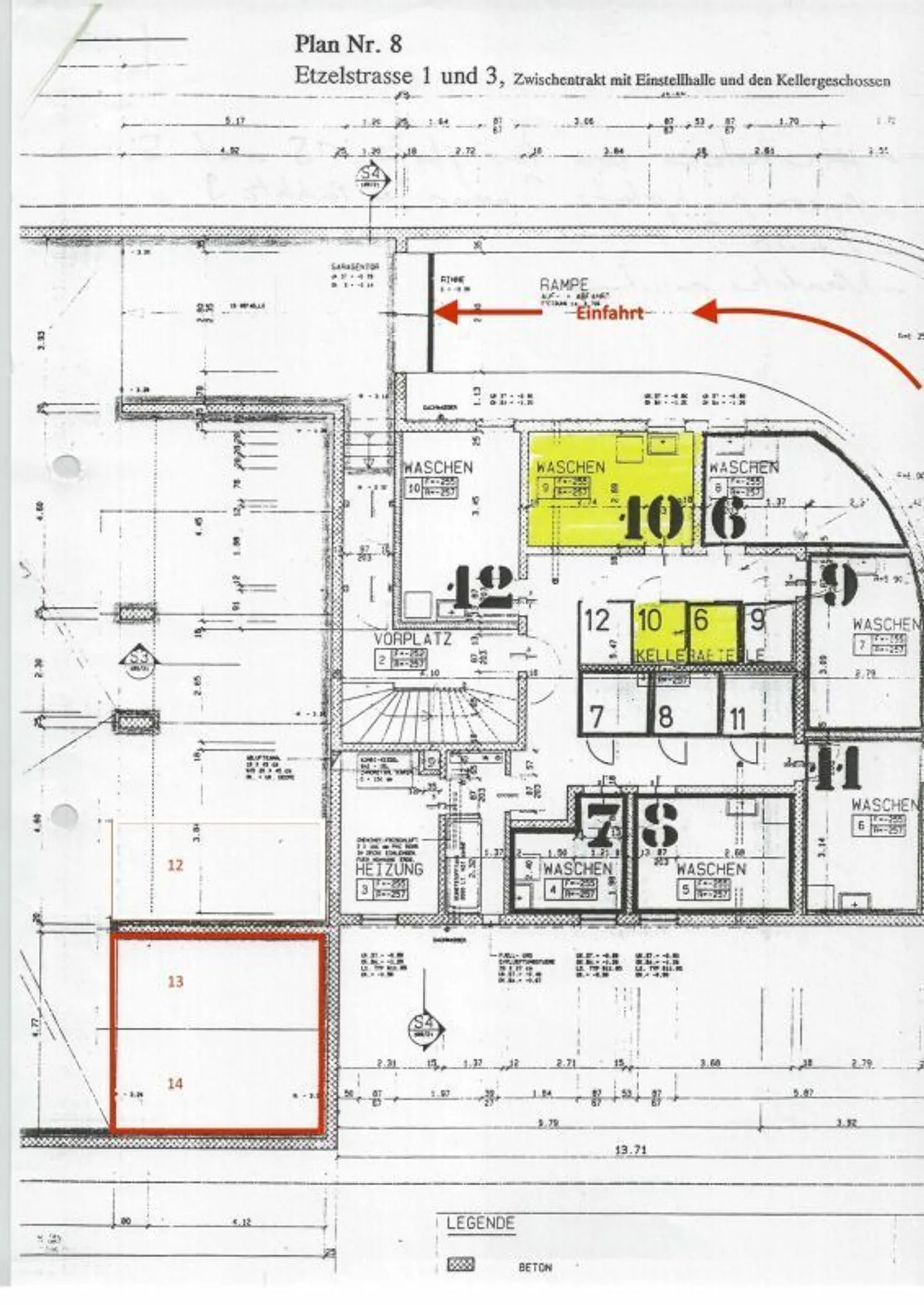 Ampio posto auto interrato in vendita - Foto 3 di 3