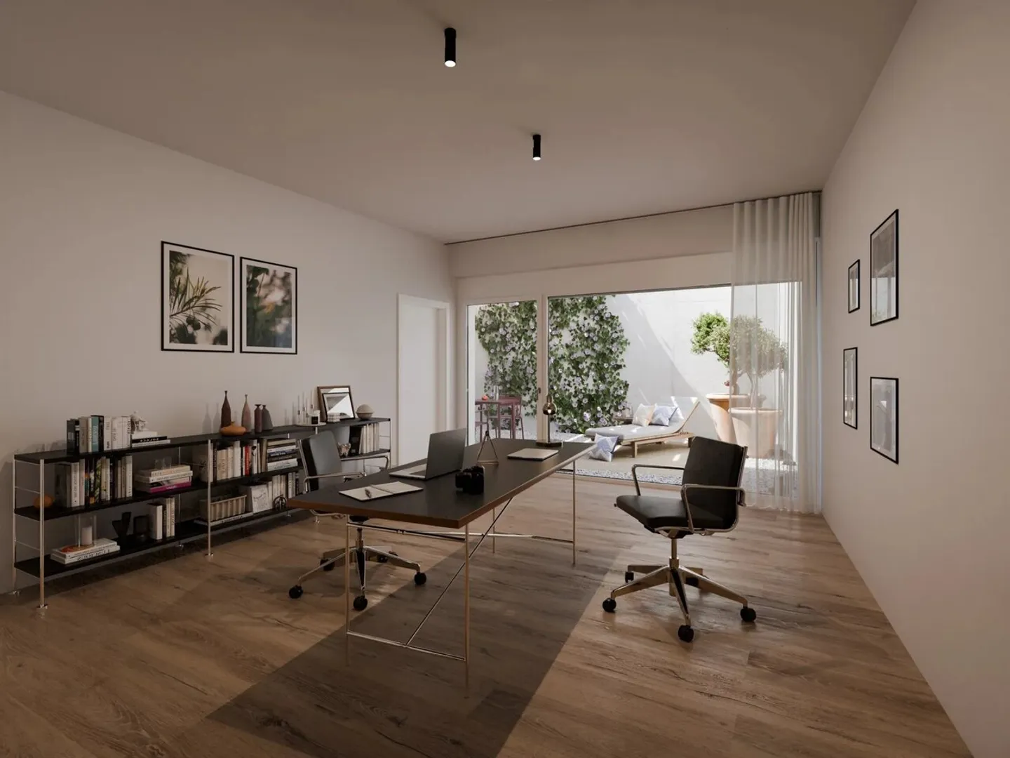 Les Capites - 5,5-Zimmer-Wohnung mit Garten - Foto 1 von 11