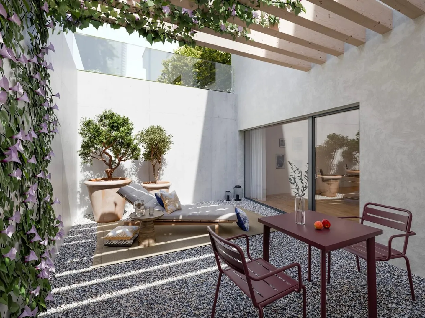 Les Capites - 5,5-Zimmer-Wohnung mit Garten - Foto 2 von 11