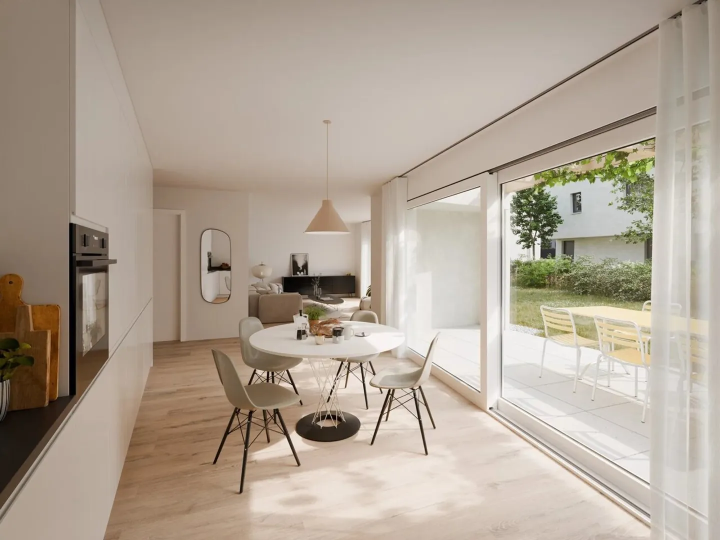 Les Capites - 5,5-Zimmer-Wohnung mit Garten - Foto 6 von 11