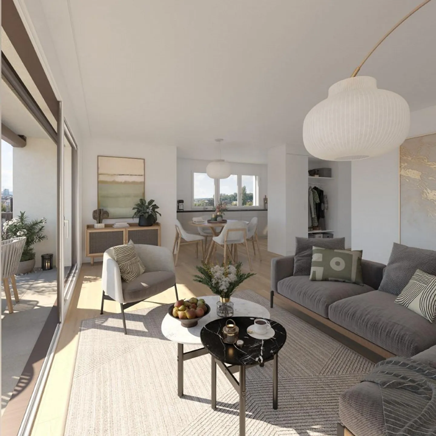 Appartamenti moderni di 2,5 stanze - Foto 1 di 3