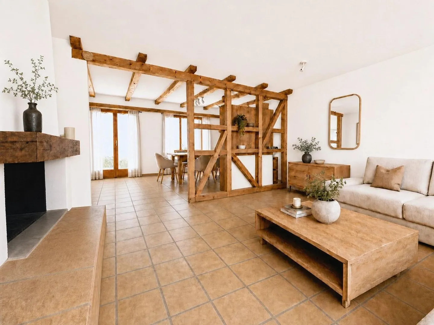 4.5 room apartment/bungalow with garden in a quiet single-family home neighborhood - Photo 5 of 18