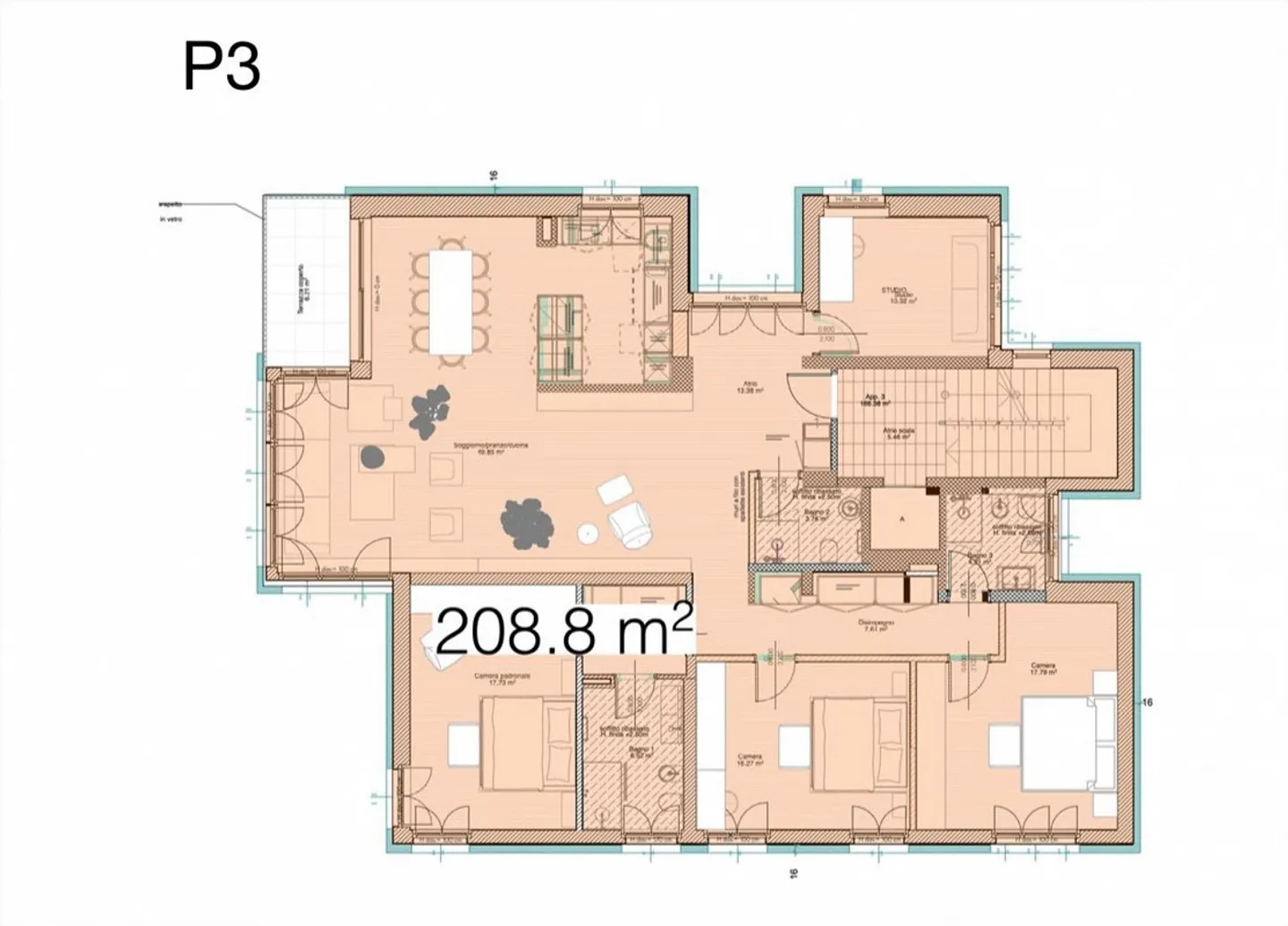 Income-generating building in Lugano – 5 residential units + 5 parking spaces - Photo 7 of 9