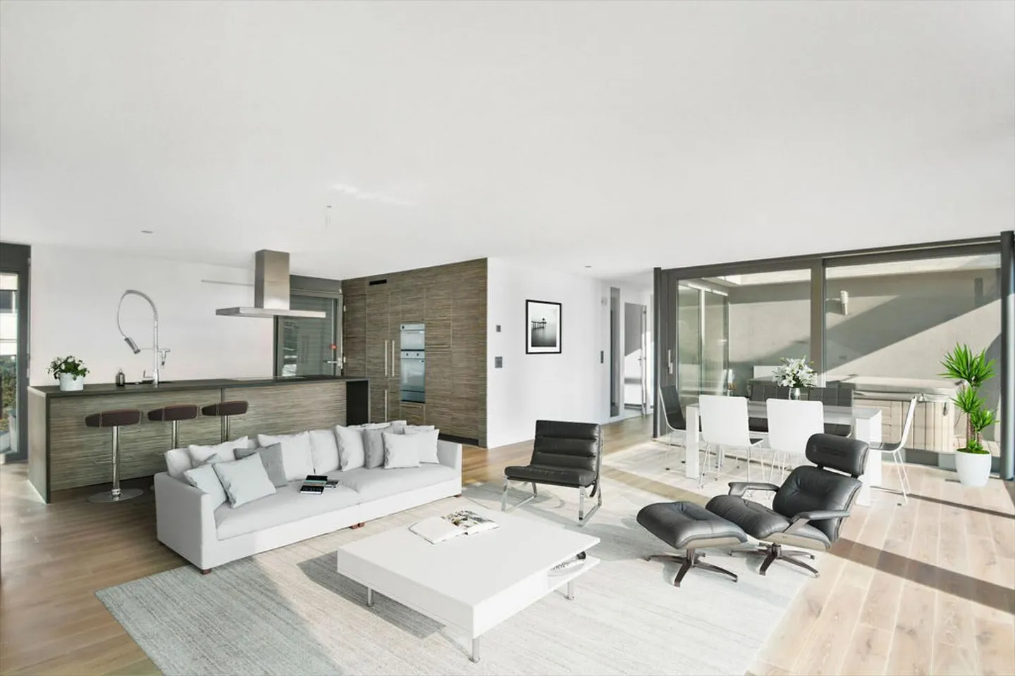 Attico di lusso a Chez-le-Bart, vista lago, posizione ideale tra Neuchâtel e Losanna - Foto 6 di 13