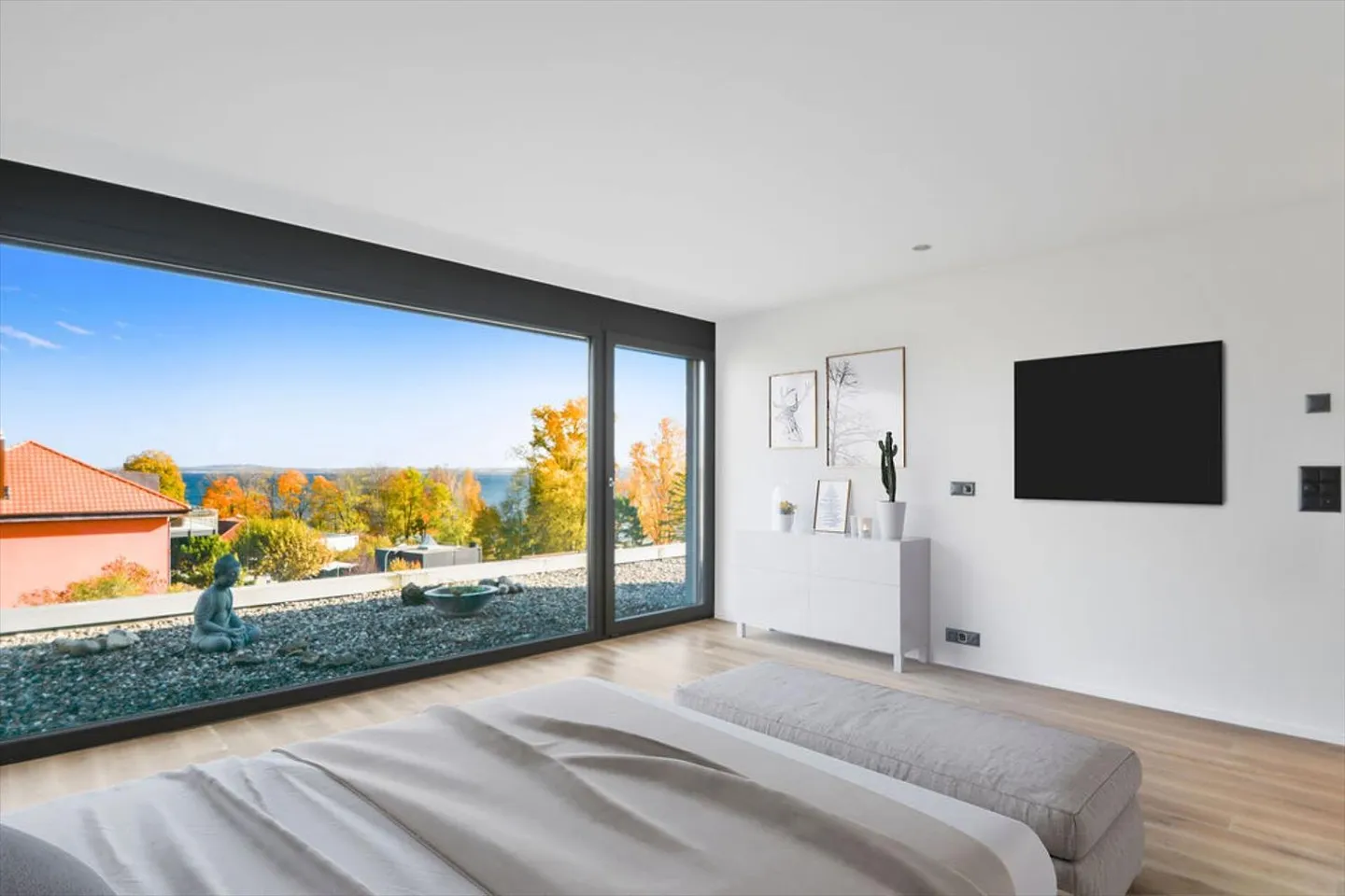 Attico di lusso a Chez-le-Bart, vista lago, posizione ideale tra Neuchâtel e Losanna - Foto 12 di 13