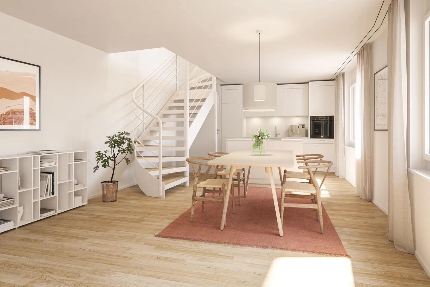 Spacious 2.5-room maisonette apartment in Zurich-Oerlikon - Photo 1 of 6