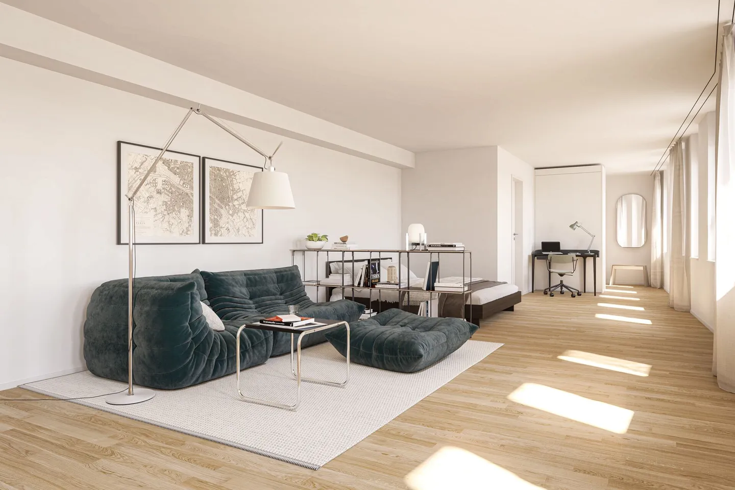 Exklusive Neubauwohnung an idyllischer Lage - Foto 2 von 7