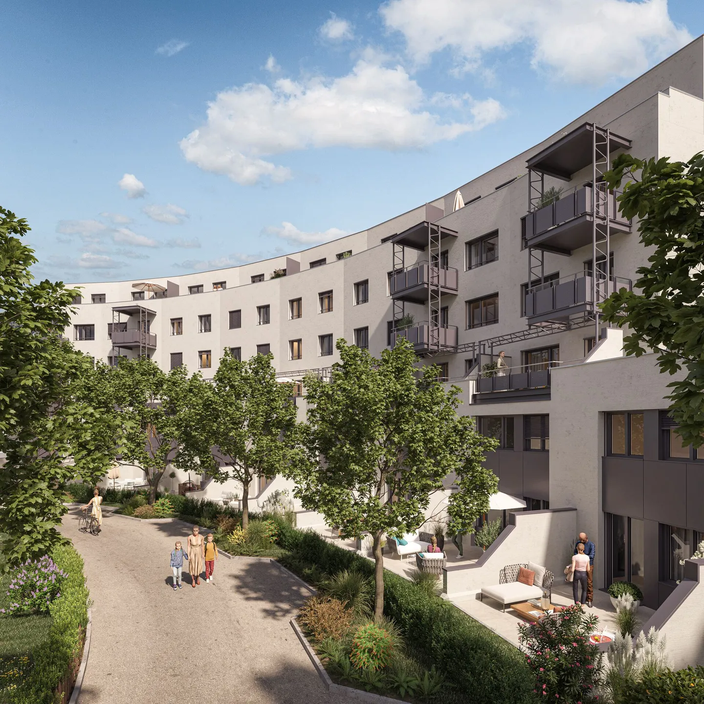 Exklusive Neubauwohnung an idyllischer Lage - Foto 6 von 7