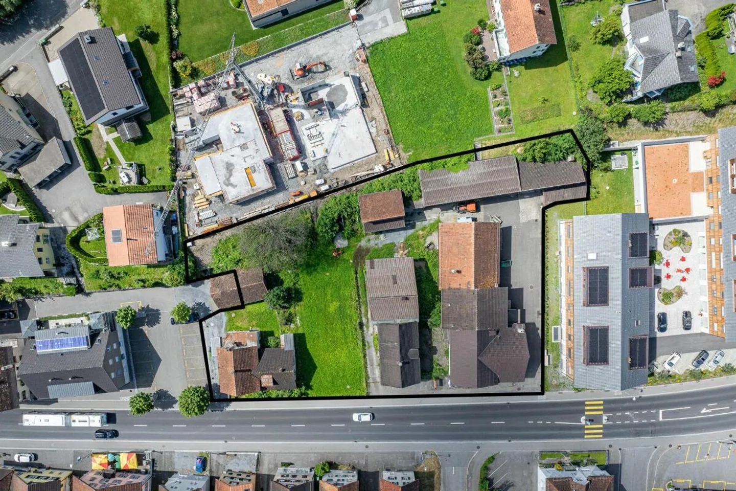 Building land with approved new construction project "Hirschen" - Photo 9 of 11