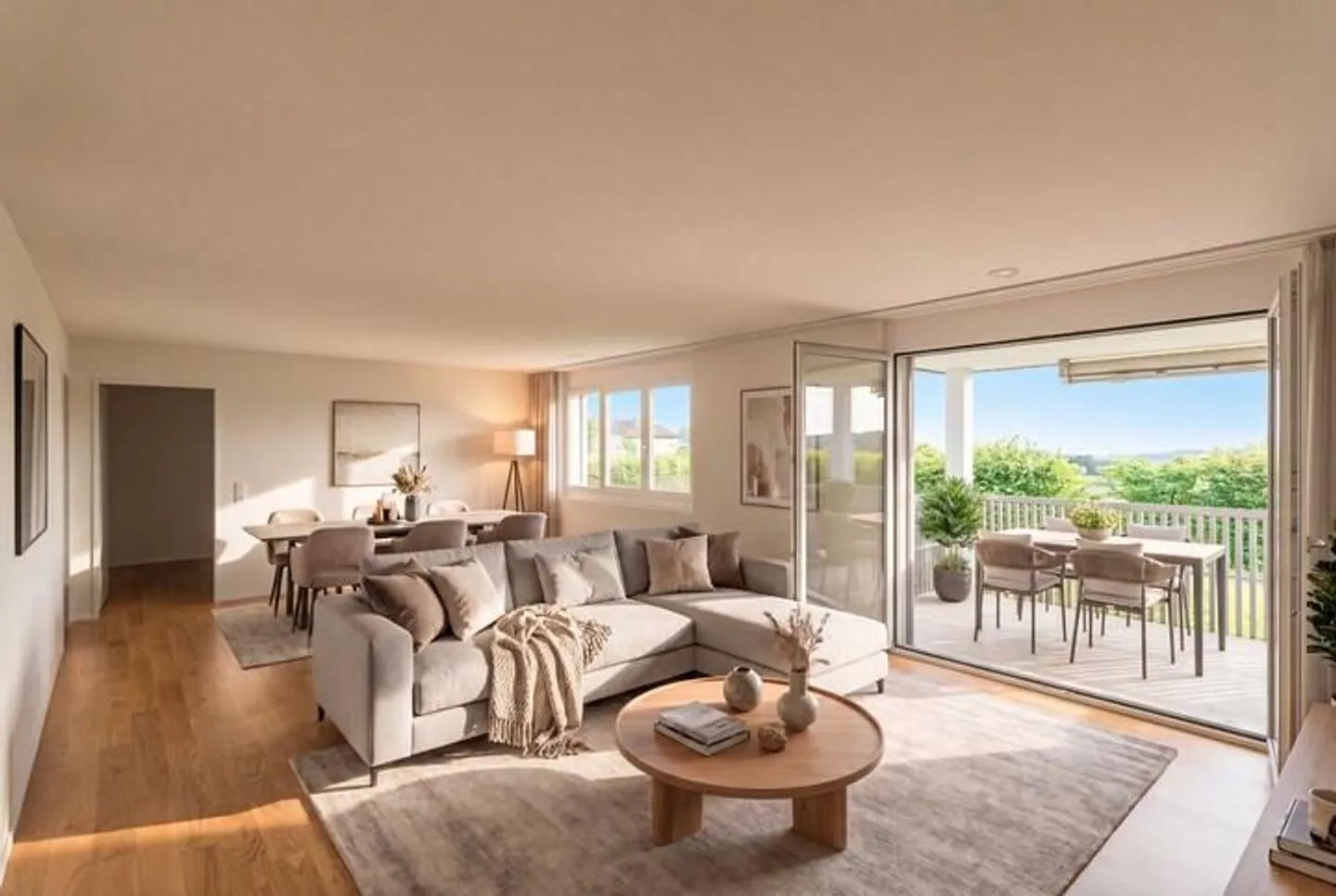 Moderne Wohnung Nähe A1 - Foto 1 von 8