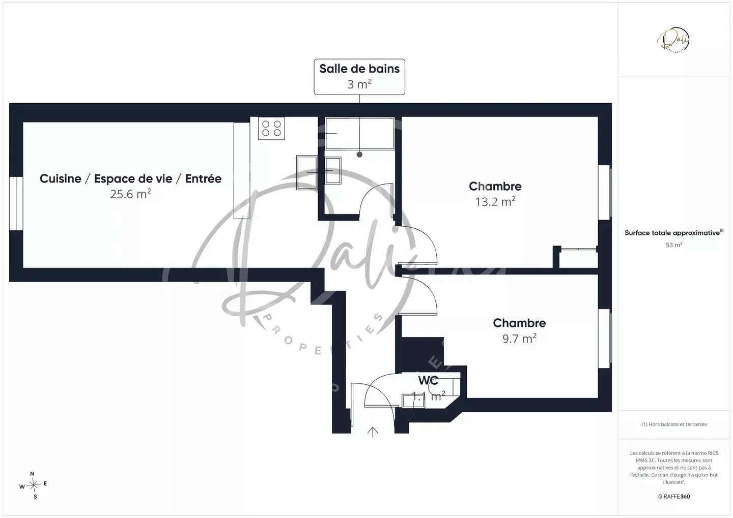 Bright 4-Room Apartment in Geneva - Photo 4 of 5