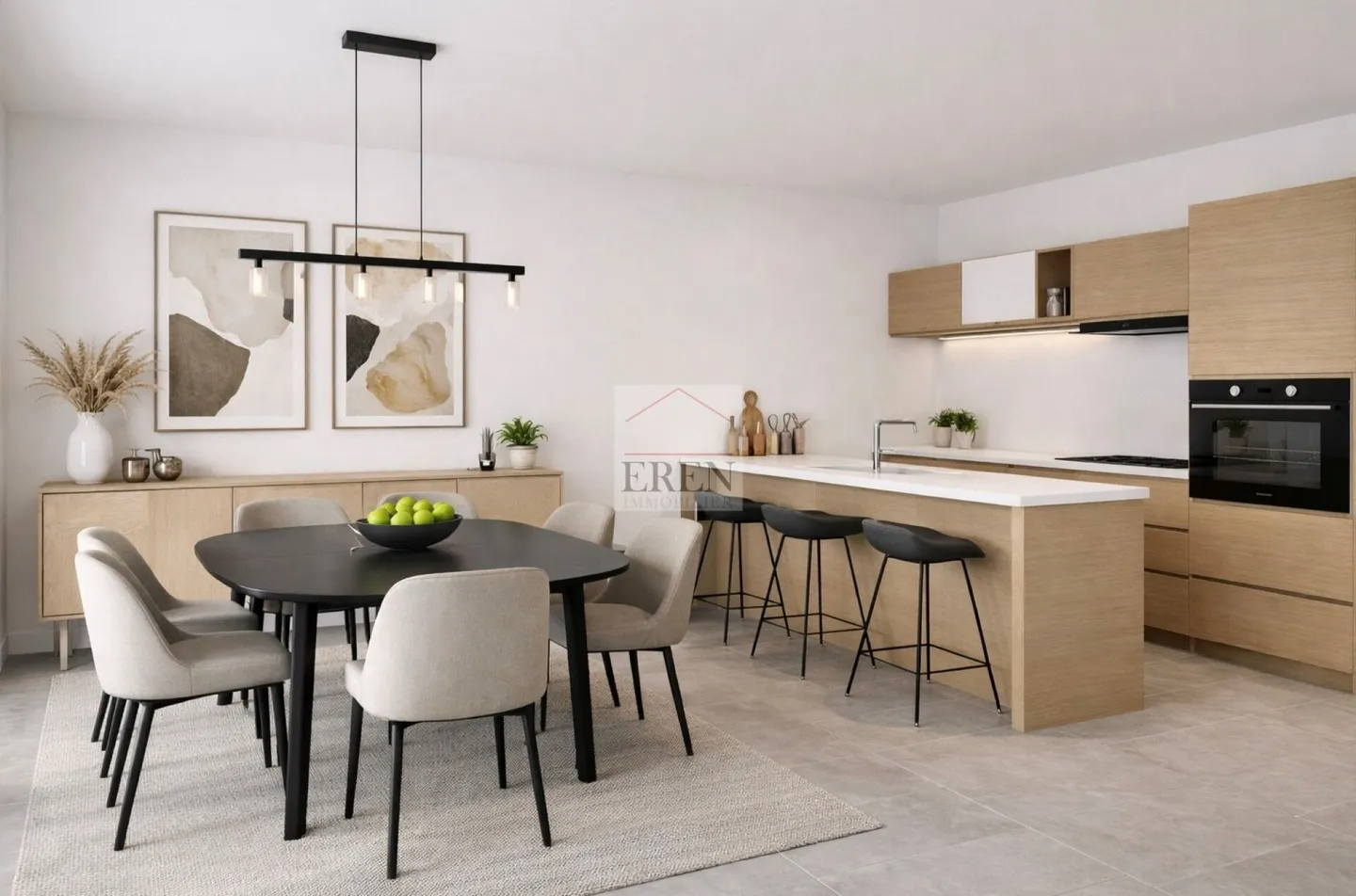 3,5-Zimmer-Wohnung Südost im Erdgeschoss in Grône - Foto 2 von 10