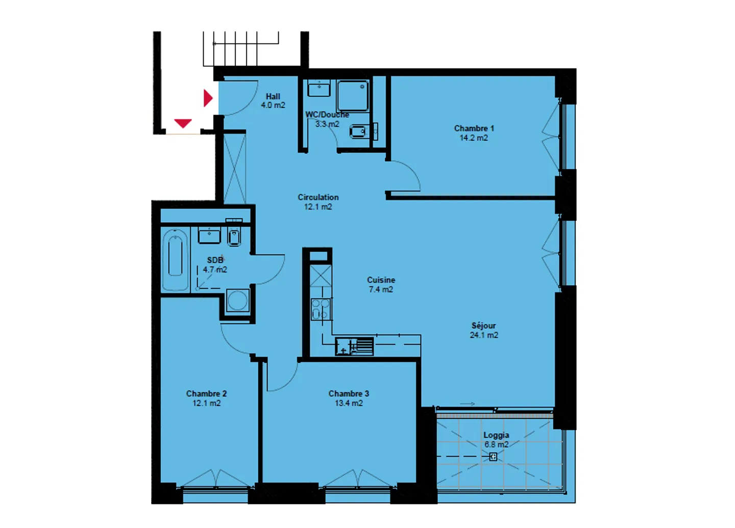 Appartamento 4.5 stanze - Foto 2 di 2