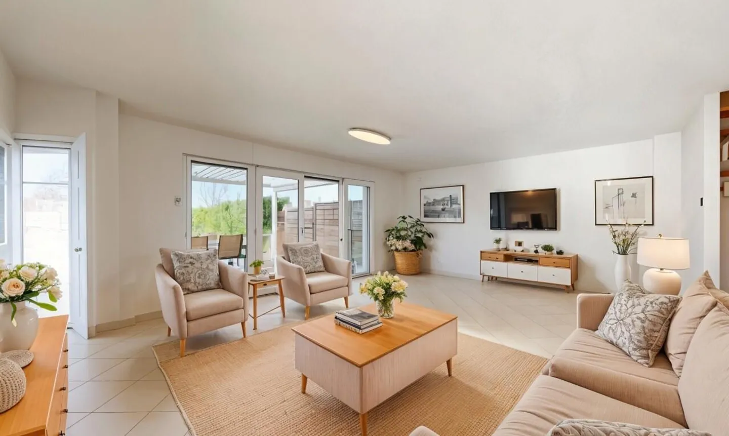 Charmantes Haus mit großem Garten und großzügigen Räumen - Foto 2 von 13