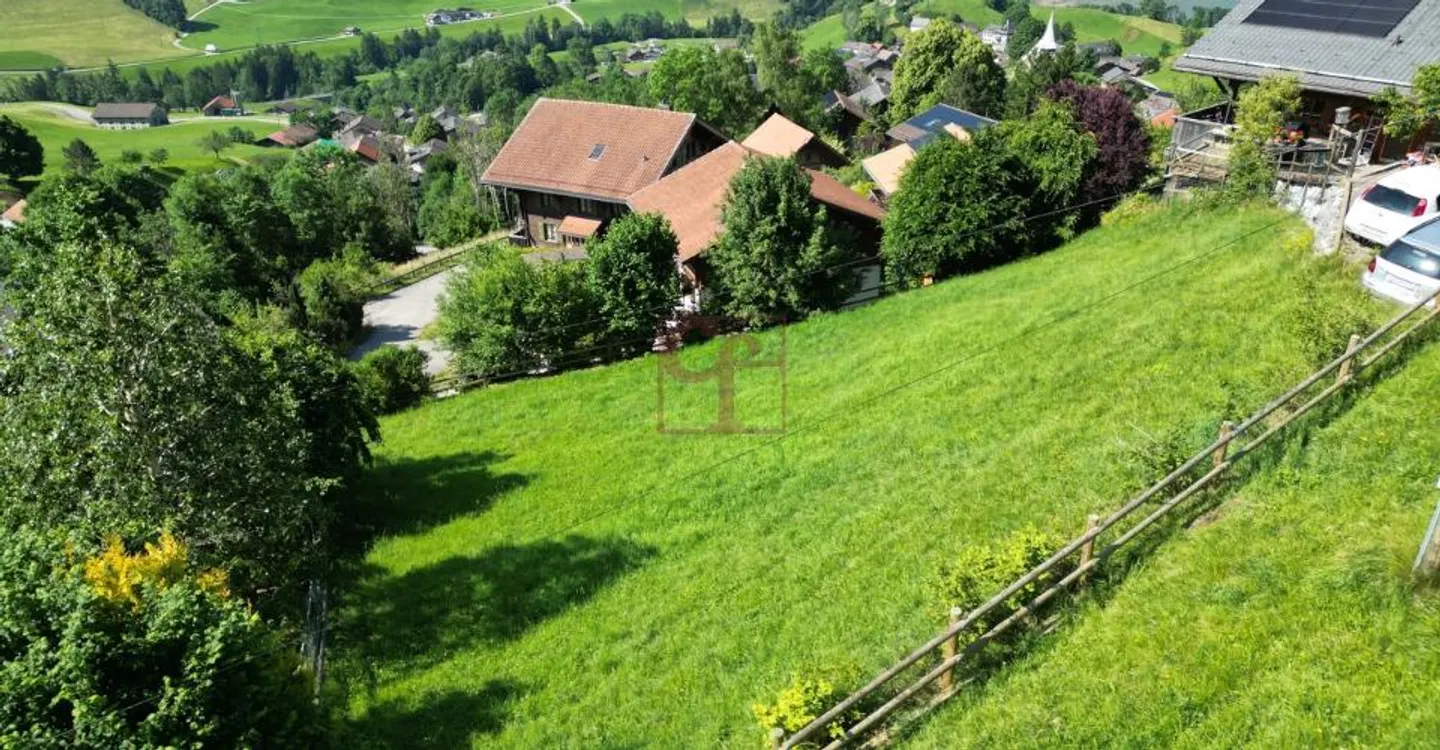 Malersches Grundstück in Rossinière - Foto 1 von 3