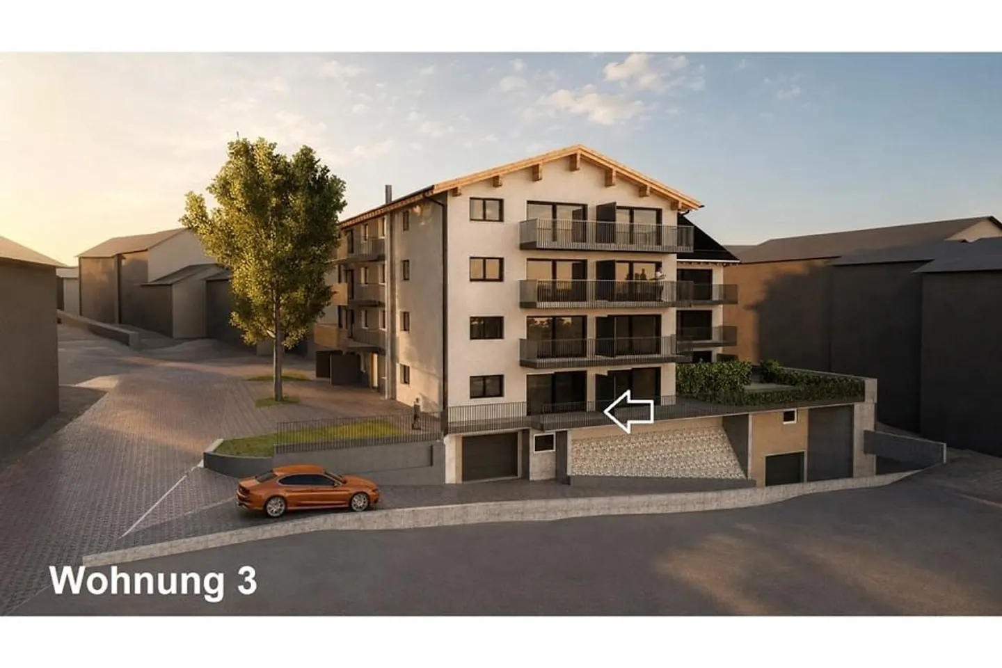 3½-Zimmer-Neubauwohnung Nr. 3 – Wohnen mit Komfort im Prättigauerho... - Photo 1 sur 4