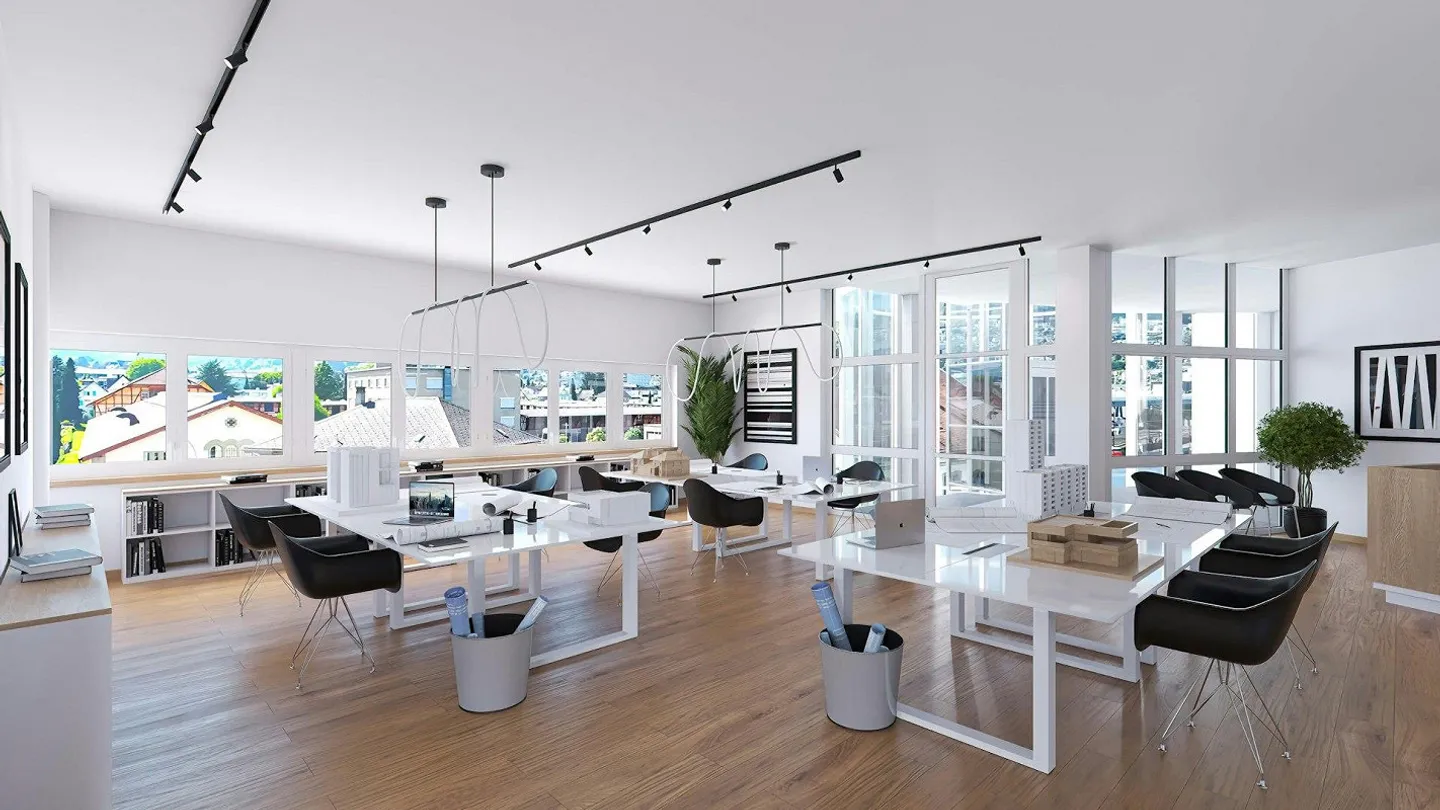 Light-flooded office/commercial space in Kriens - Photo 1 of 6