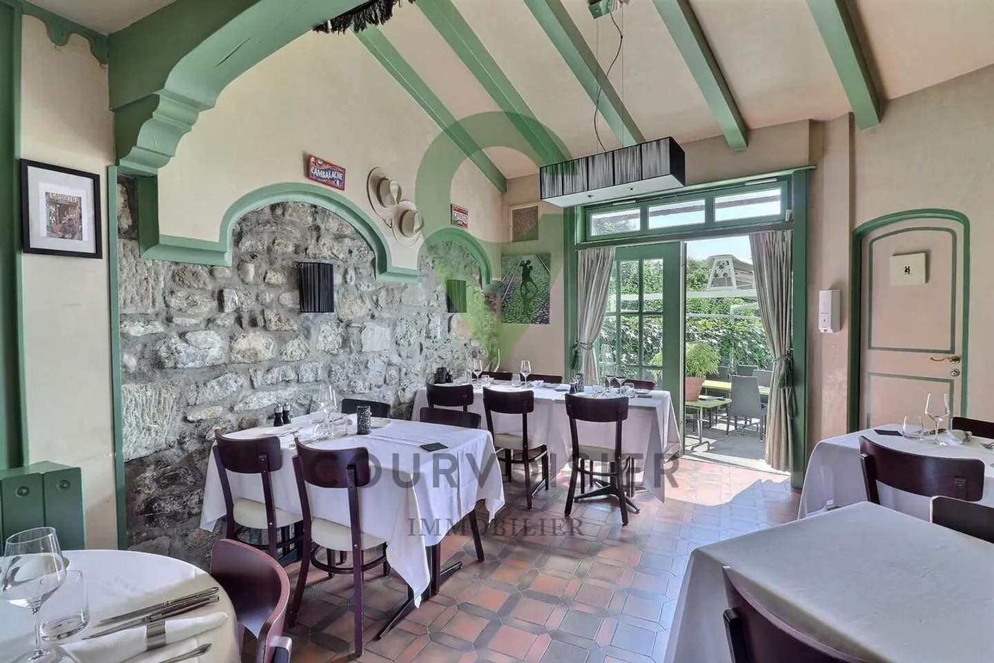 Kleines gemischtes Gebäude mit renommiertem Restaurant und mehreren Wohnungen - Foto 7 von 10
