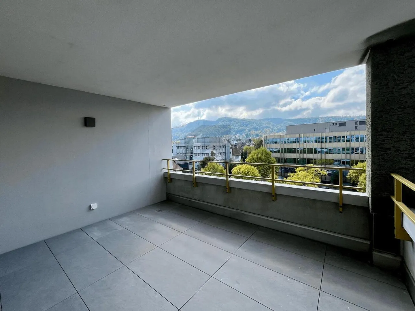 PRIMA OCCUPAZIONE: GRANDE BALCONE, VISTA SUL ÜETLIBERG - Foto 1 di 6
