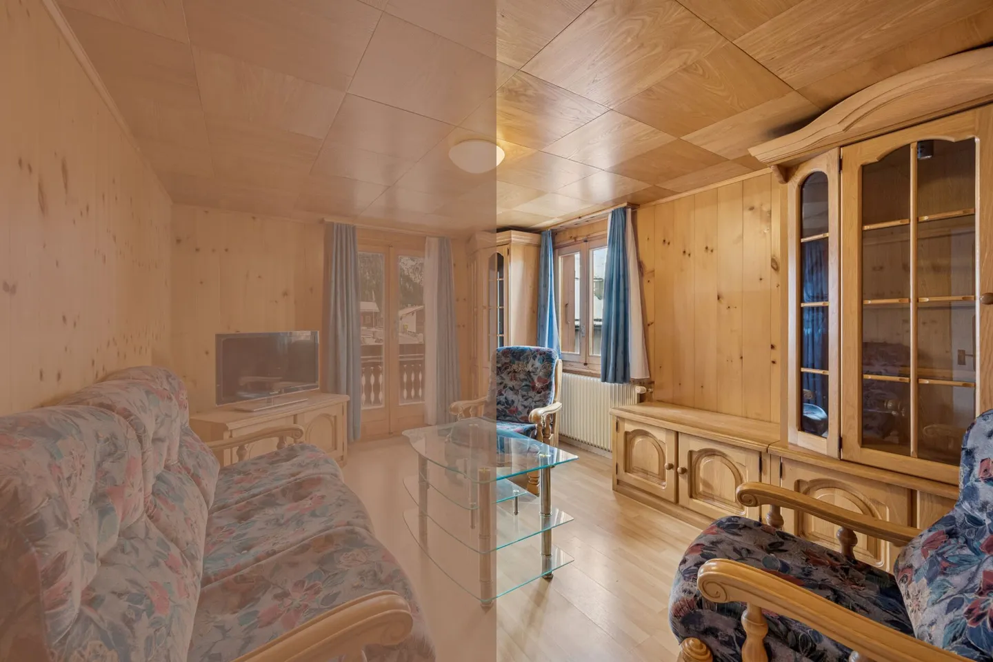 Appartement en étage de 4,5 pièces ensoleillé avec vue sur la vallée de la Matter - Photo 1 sur 13