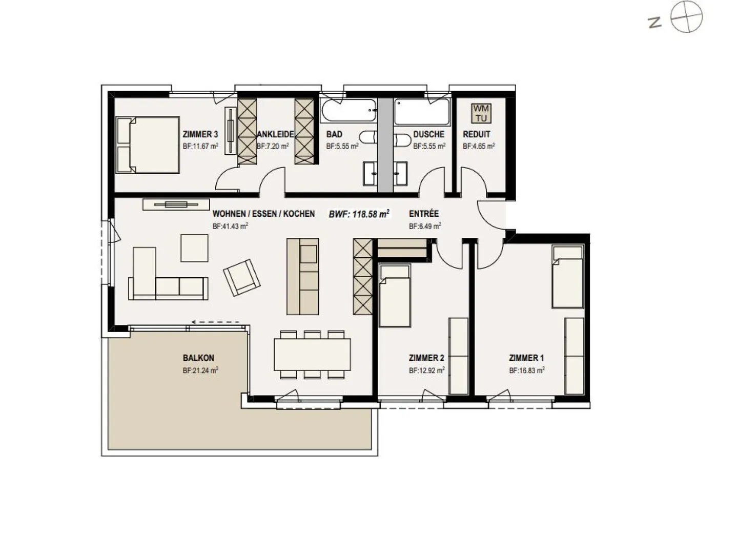 New Construction: 4.5-Room Condominium - Photo 4 of 9