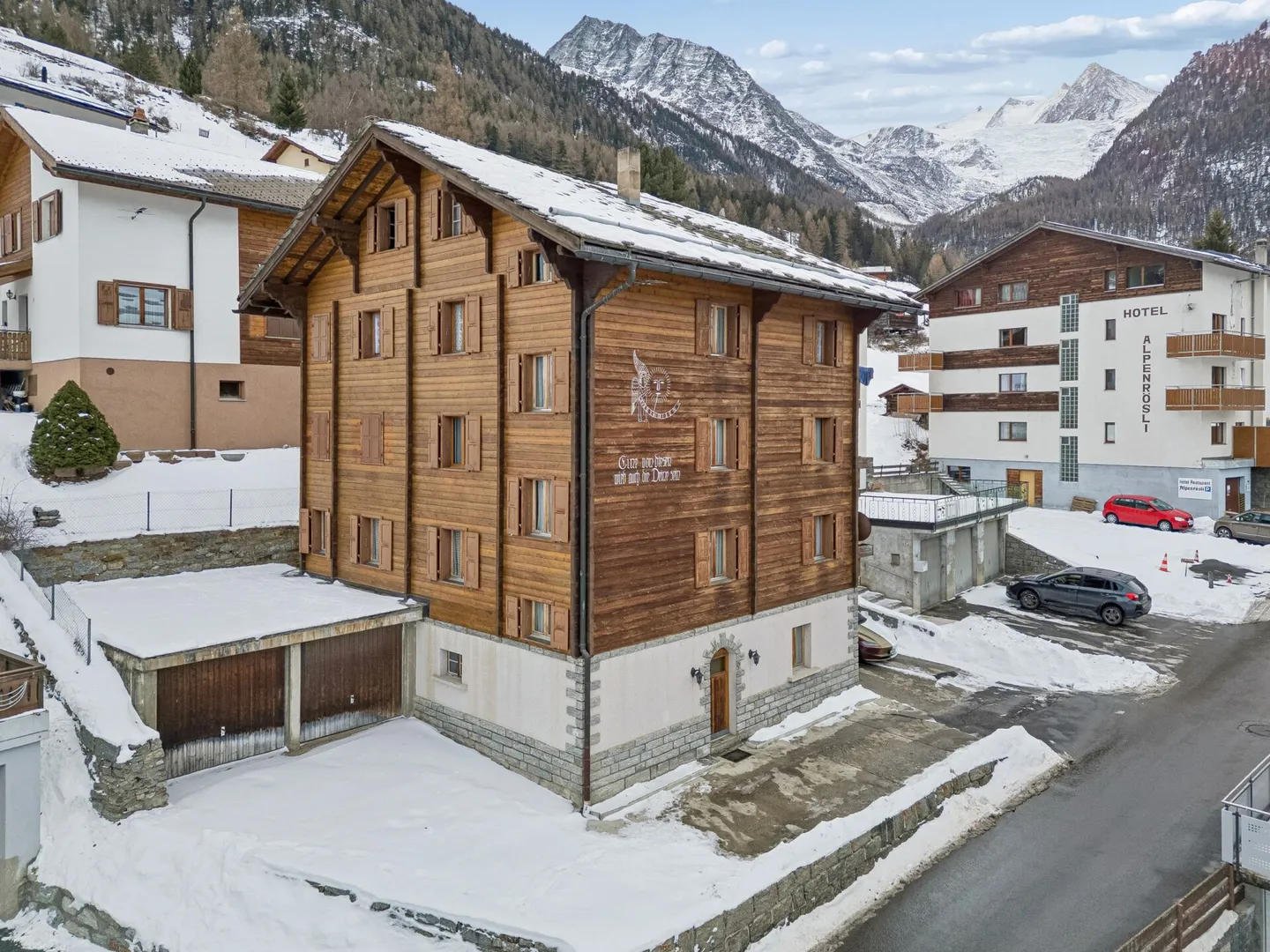 Appartement en étage de 4,5 pièces ensoleillé avec vue sur la vallée de la Matter - Photo 12 sur 13