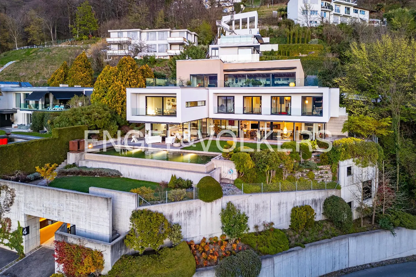 Exclusive Modern Villa with Pool and Lake View - Photo 2 of 9