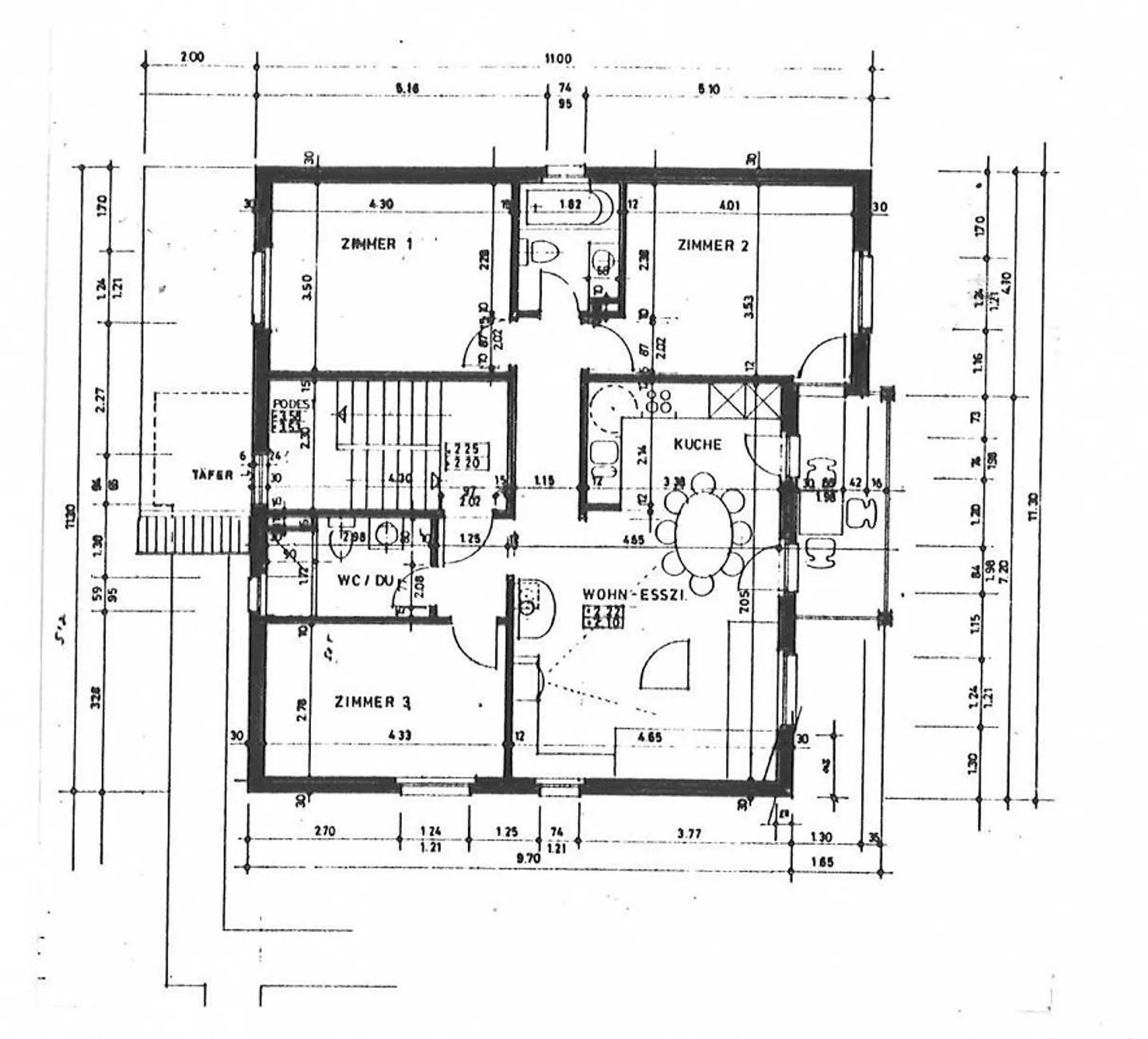 Appartamento 4.5 camere ben curato con giardino privato e pergola - Foto 18 di 18