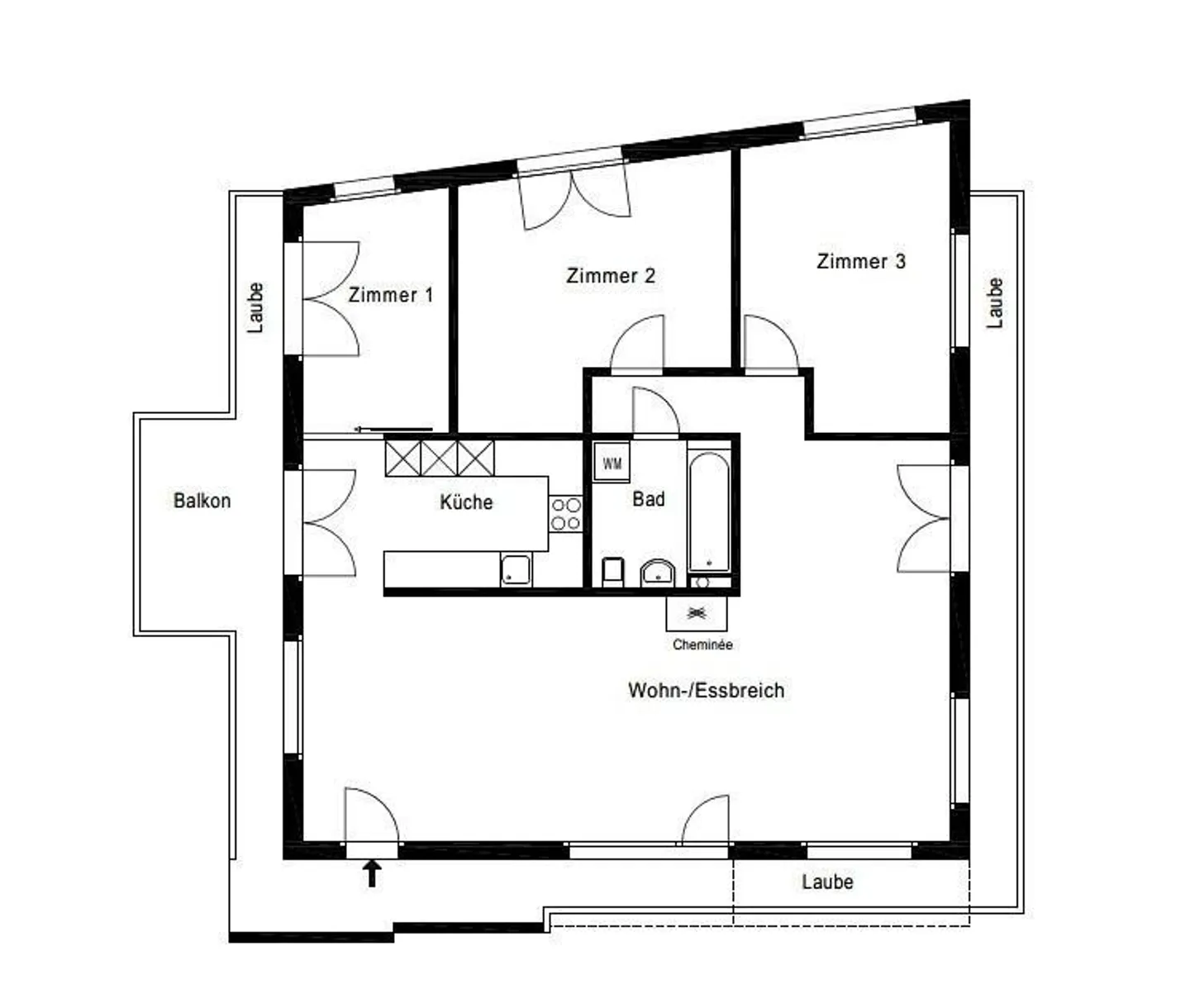 Helle 4½-Zimmerwohnung - Foto 13 von 13