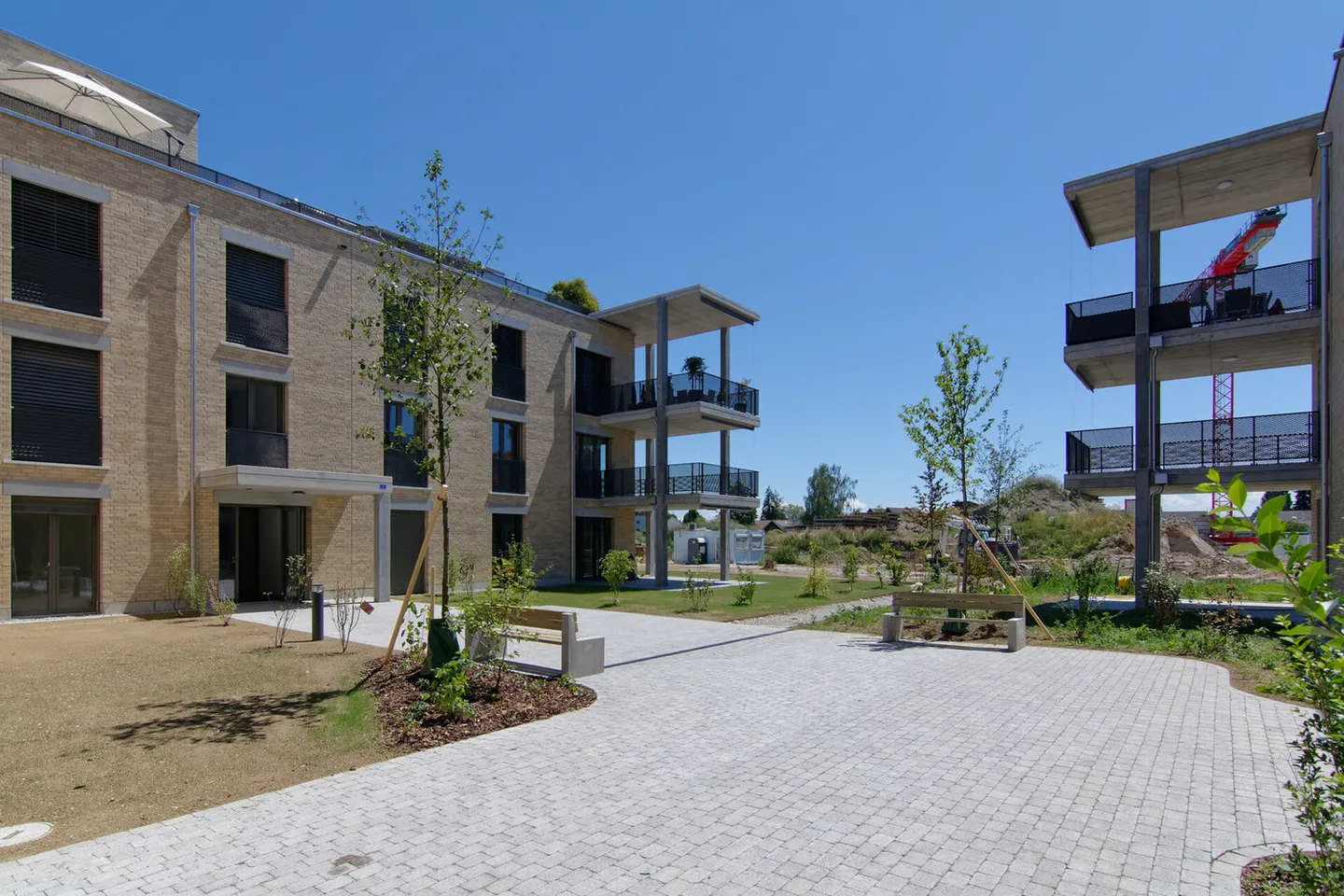 Première occupation - Appartement de 4,5 pièces au 1er étage avec vue dégagée - Photo 12 sur 13