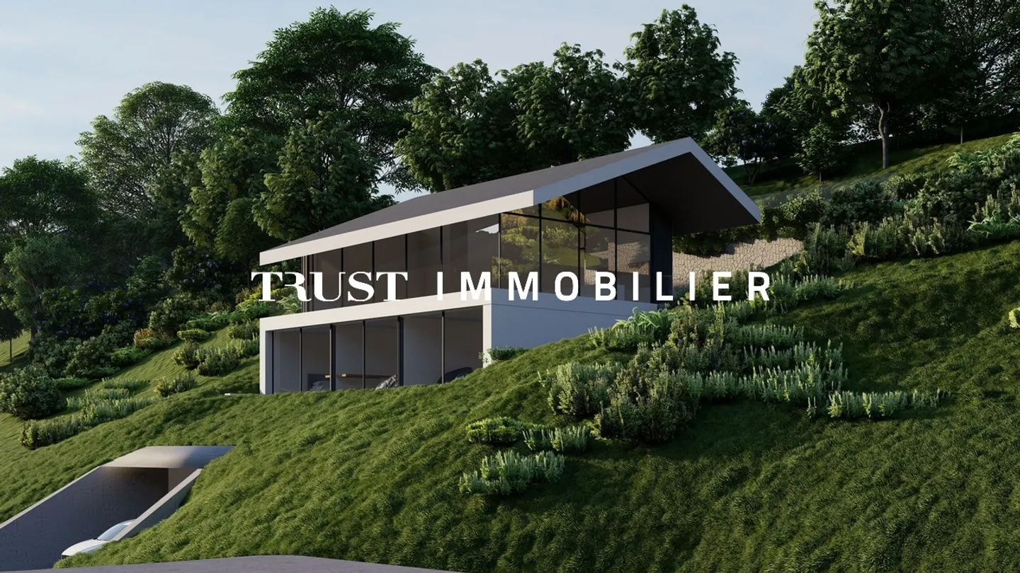 Villa con Permesso di Costruire a Glion - Foto 3 di 7