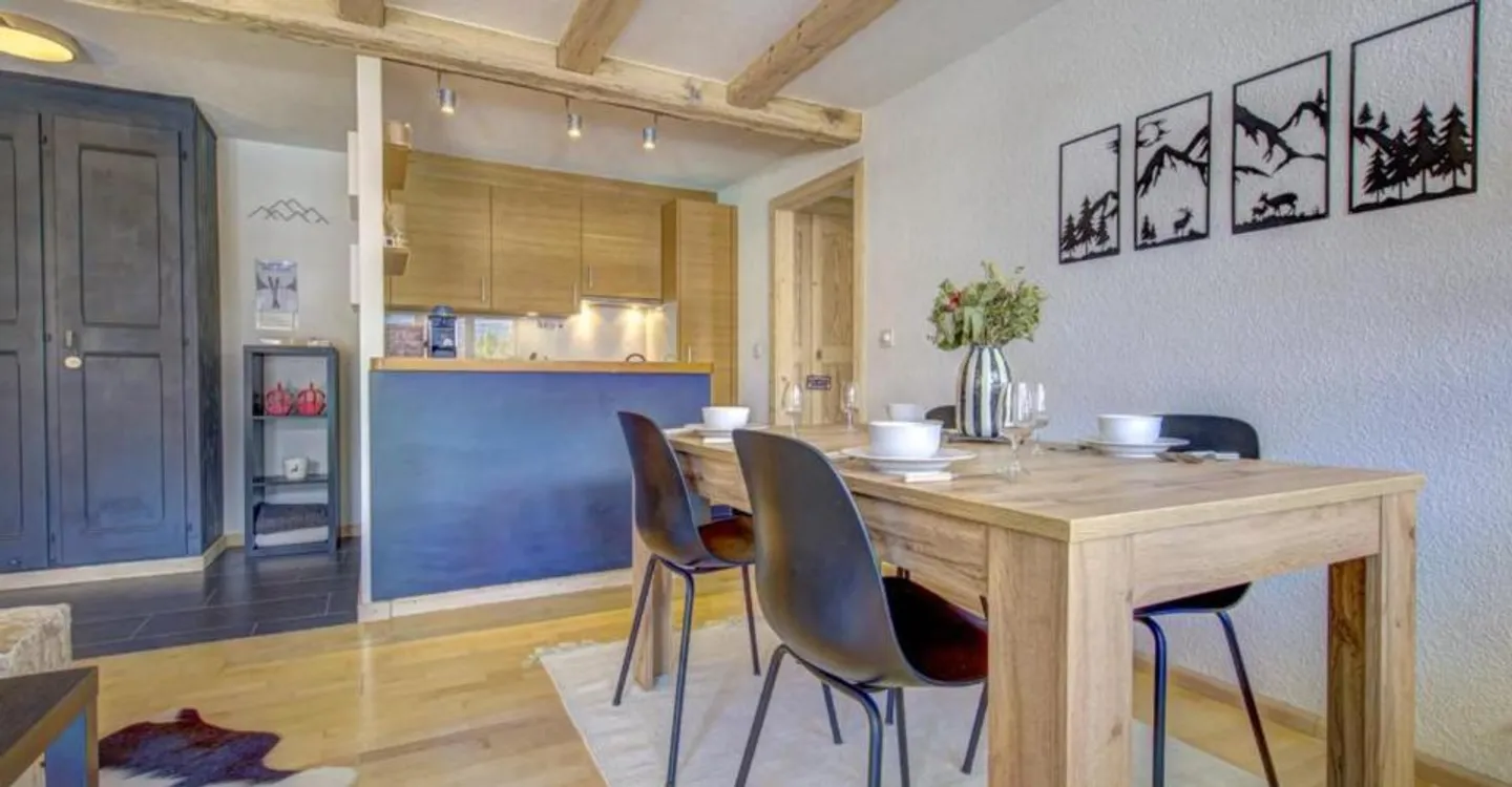 Schön renovierte 2,5-Zimmer-Wohnung mit unmittelbarem Zugang zu den Pisten von Verbier - Foto 2 von 13