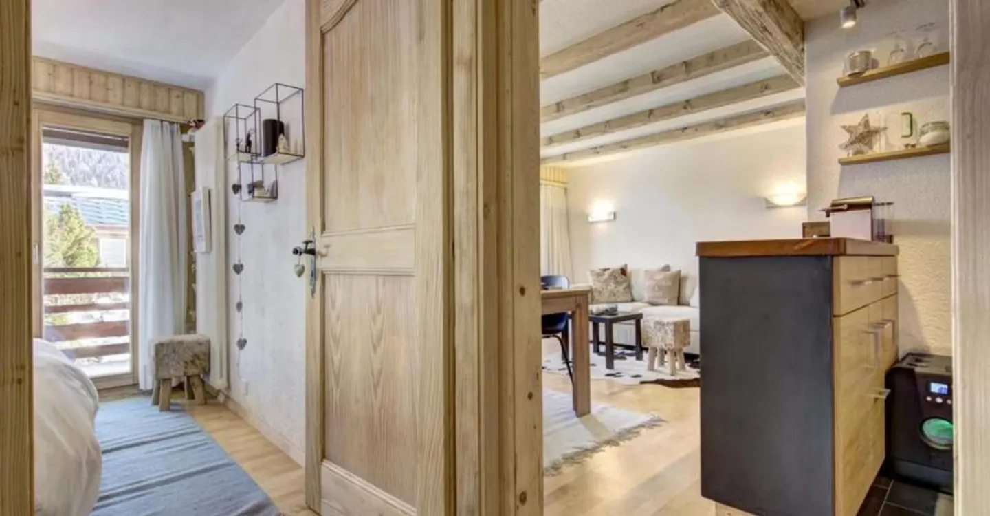 Schön renovierte 2,5-Zimmer-Wohnung mit unmittelbarem Zugang zu den Pisten von Verbier - Foto 7 von 13