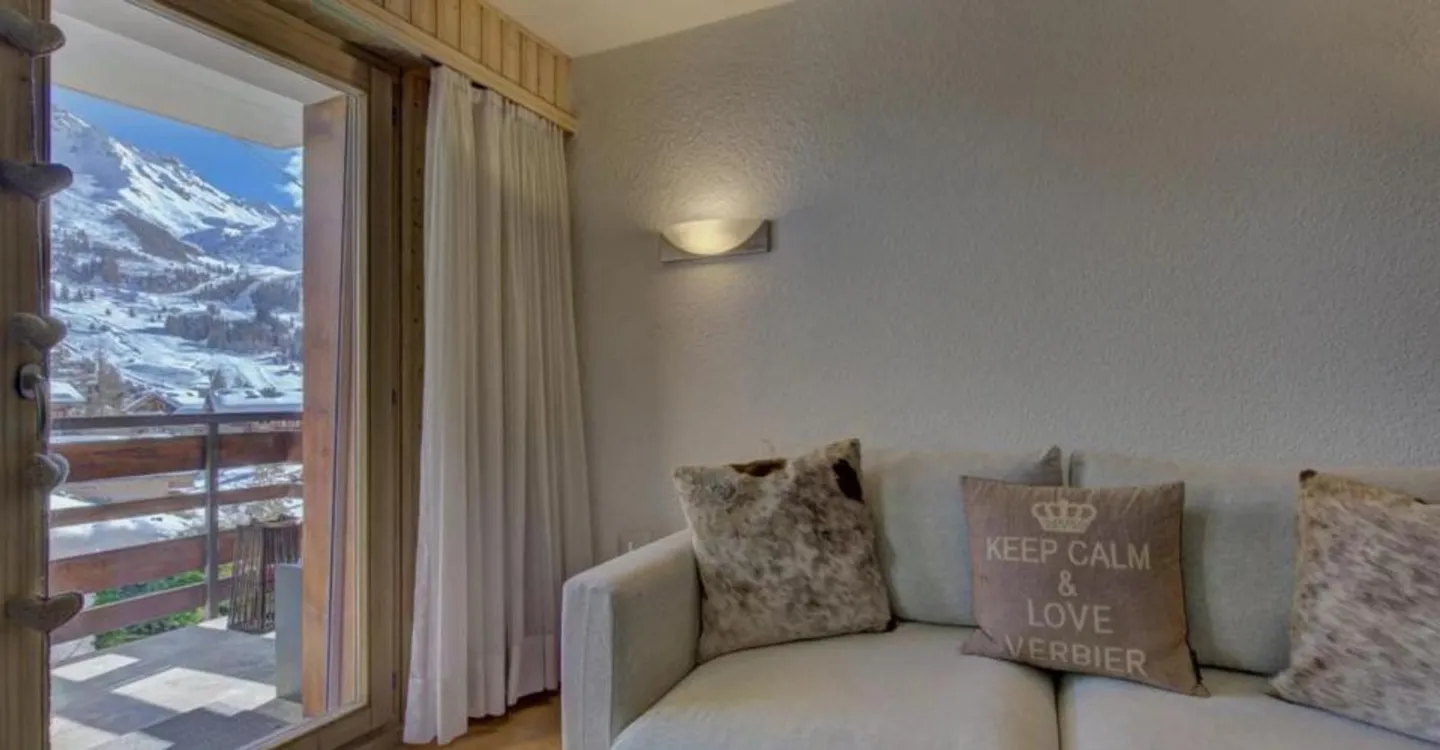 Schön renovierte 2,5-Zimmer-Wohnung mit unmittelbarem Zugang zu den Pisten von Verbier - Foto 8 von 13