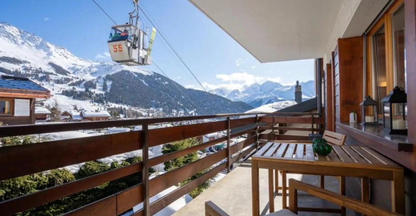 Schön renovierte 2,5-Zimmer-Wohnung mit unmittelbarem Zugang zu den Pisten von Verbier - Foto 11 von 13