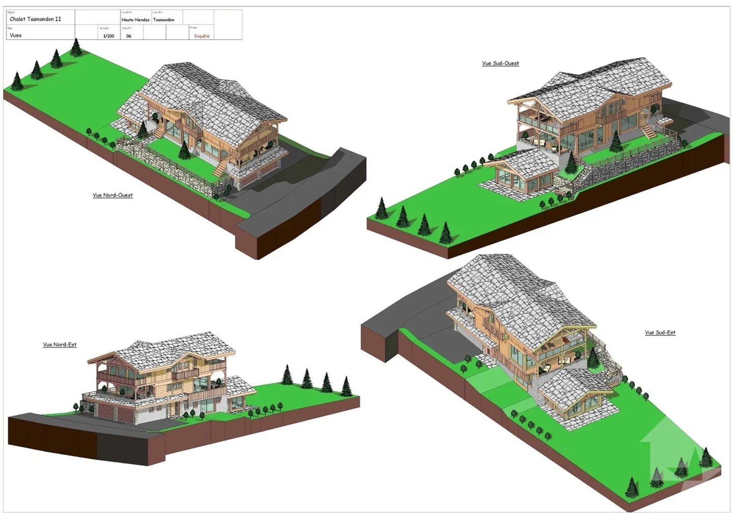 «Terrain, 912 m2, pour bâtir une résidence principale près du centre» - Photo 3 sur 6
