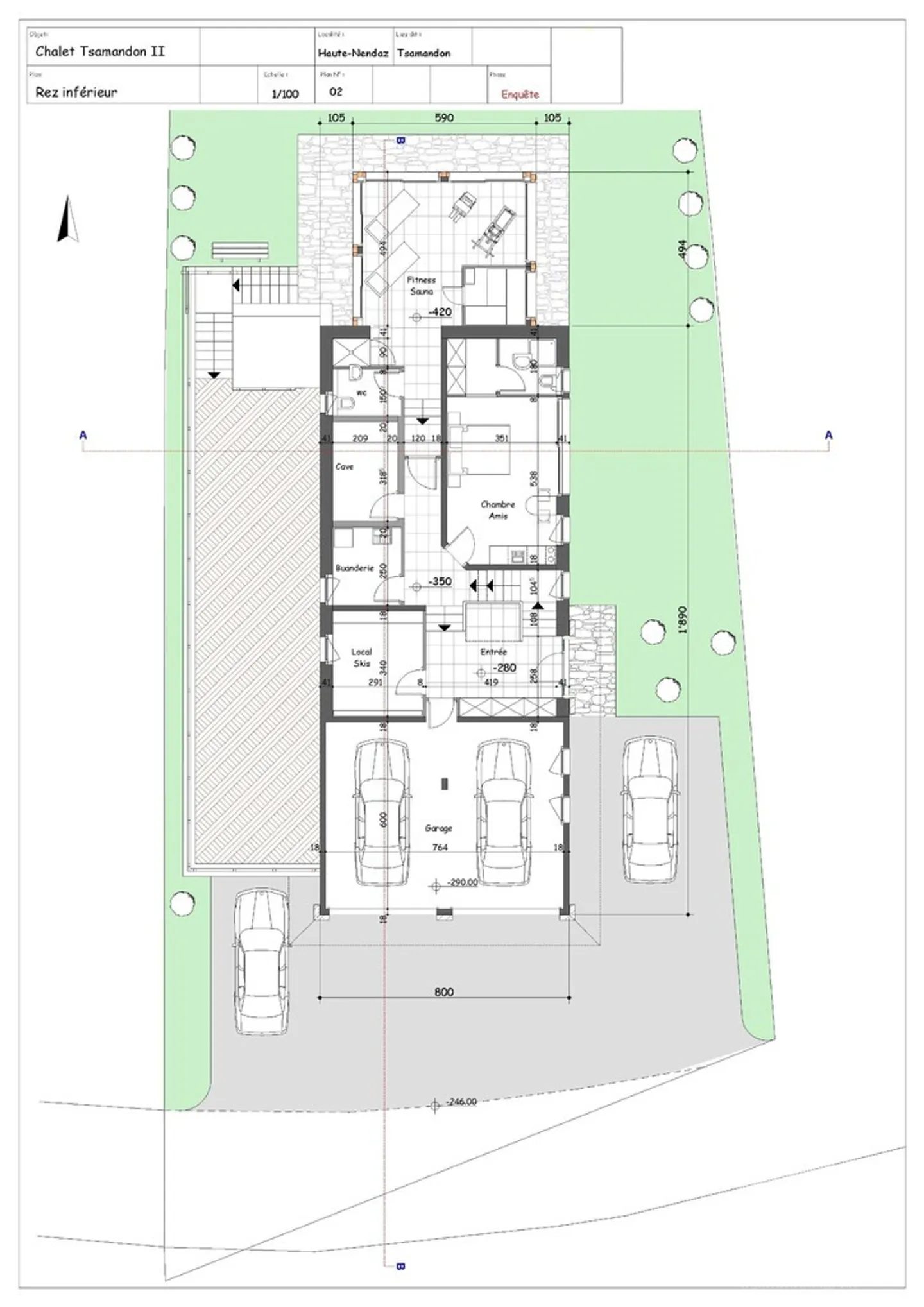 «Terrain, 912 m2, pour bâtir une résidence principale près du centre» - Photo 4 sur 6