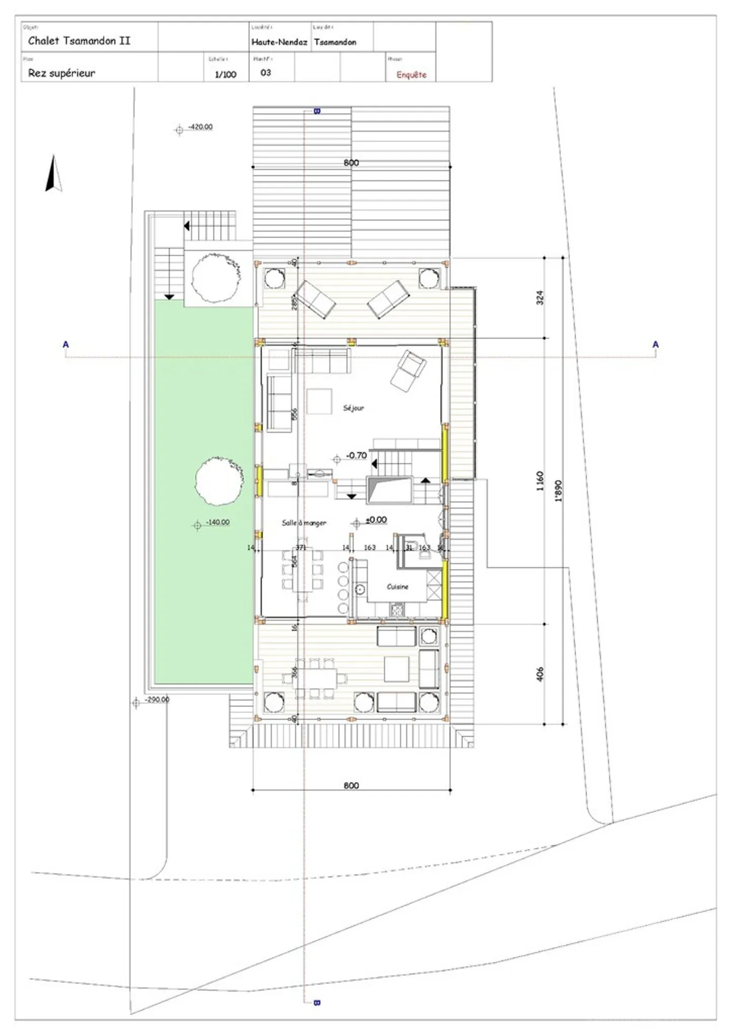 «Terrain, 912 m2, pour bâtir une résidence principale près du centre» - Photo 5 sur 6