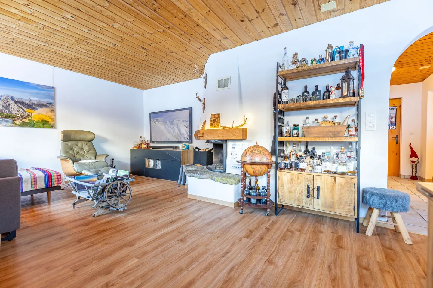 ruhige 3.5-Zimmerwohnung (Hausteil) - Foto 2 von 10